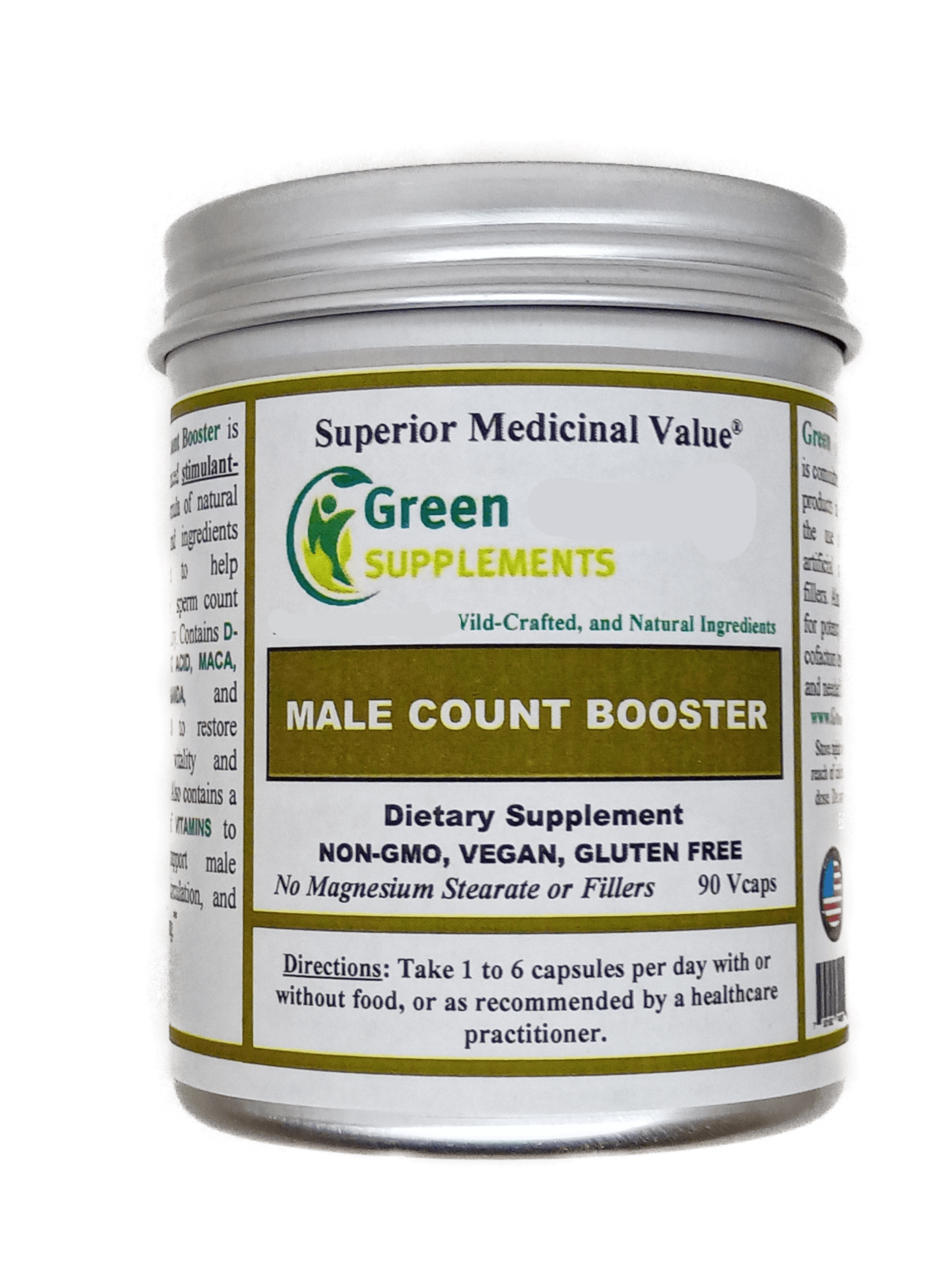 Male/Man, Men's Count Booster, Fertility
